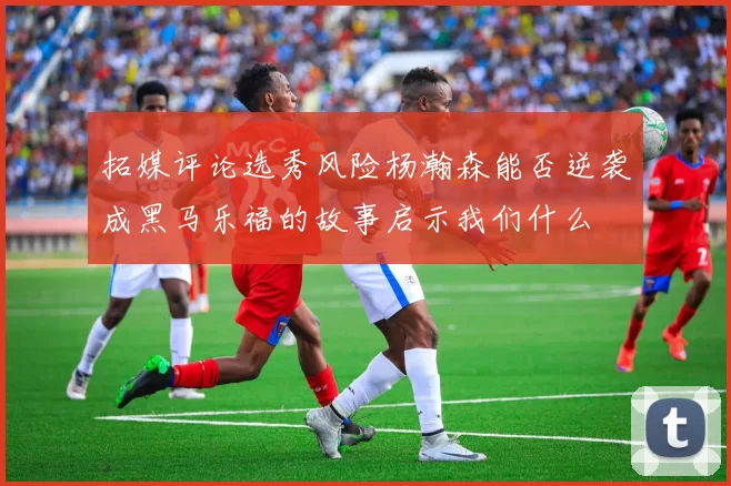 拓媒评论选秀风险杨瀚森能否逆袭成黑马乐福的故事启示我们什么