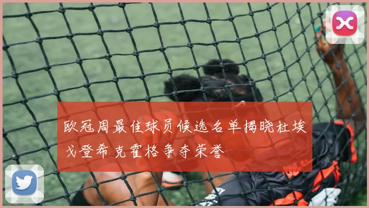欧冠周最佳球员候选名单揭晓杜埃戈登希克霍格争夺荣誉
